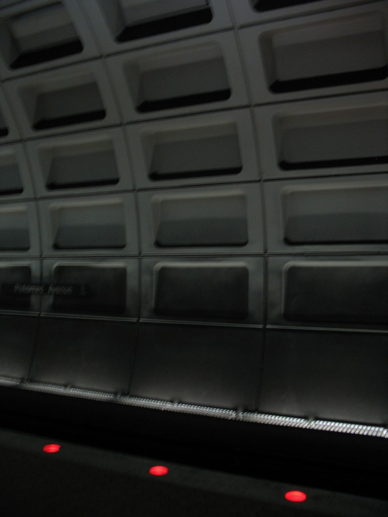Dirty station vaults before cleaning