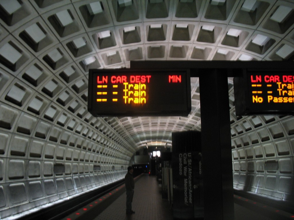 PID at U St, during snowpocalypse