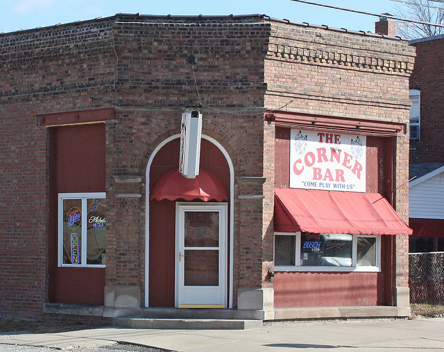 The Corner Bar, Divernon IL - CC image from Randy von Liski